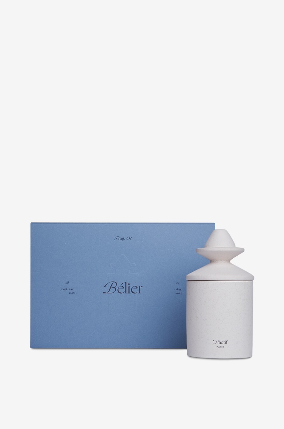 Bélier - Aries - scented candle gift set - 240g