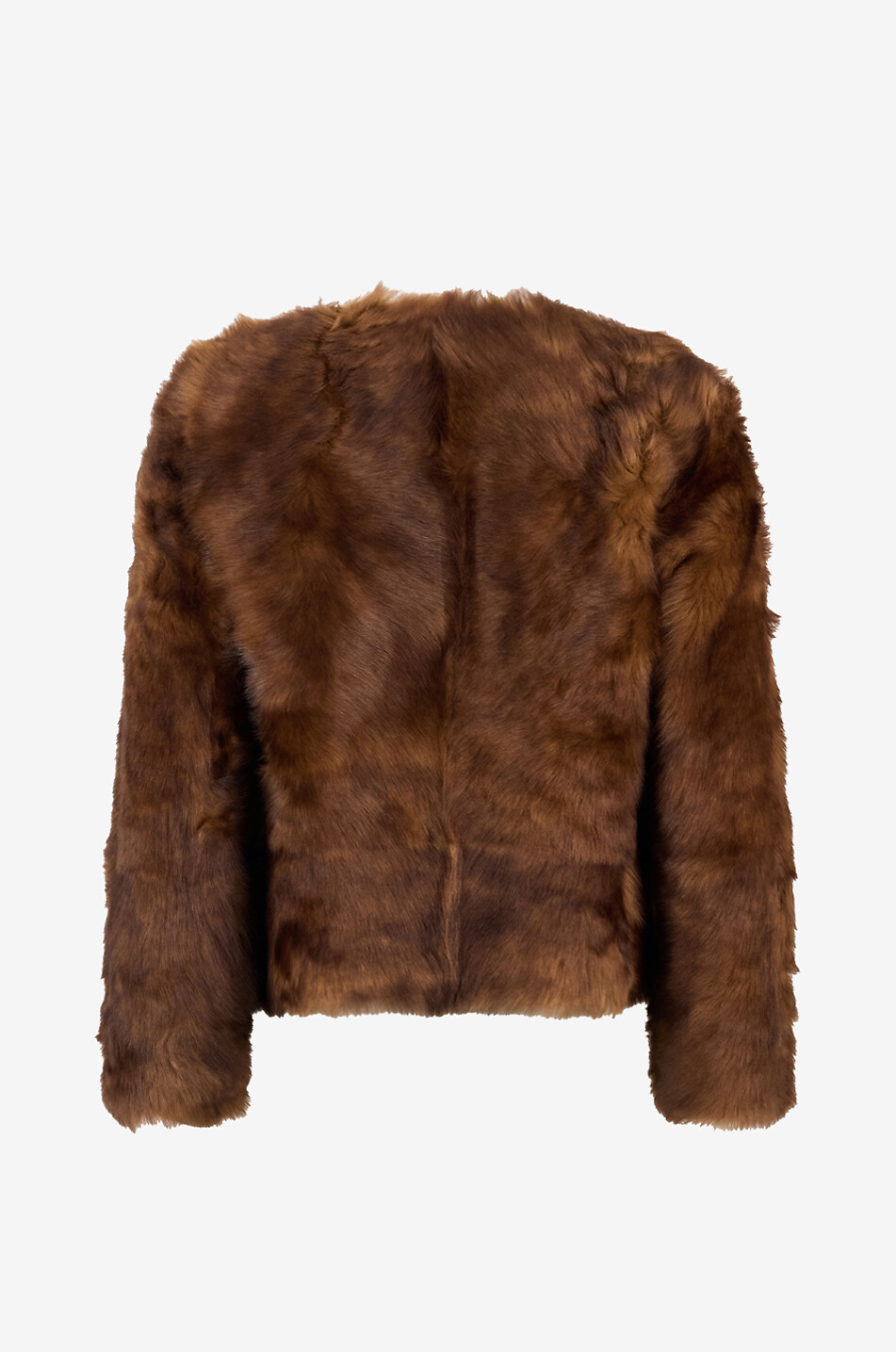 ZIMMERMANN Hypnotic Tip shearling jacket Women BROWN 2