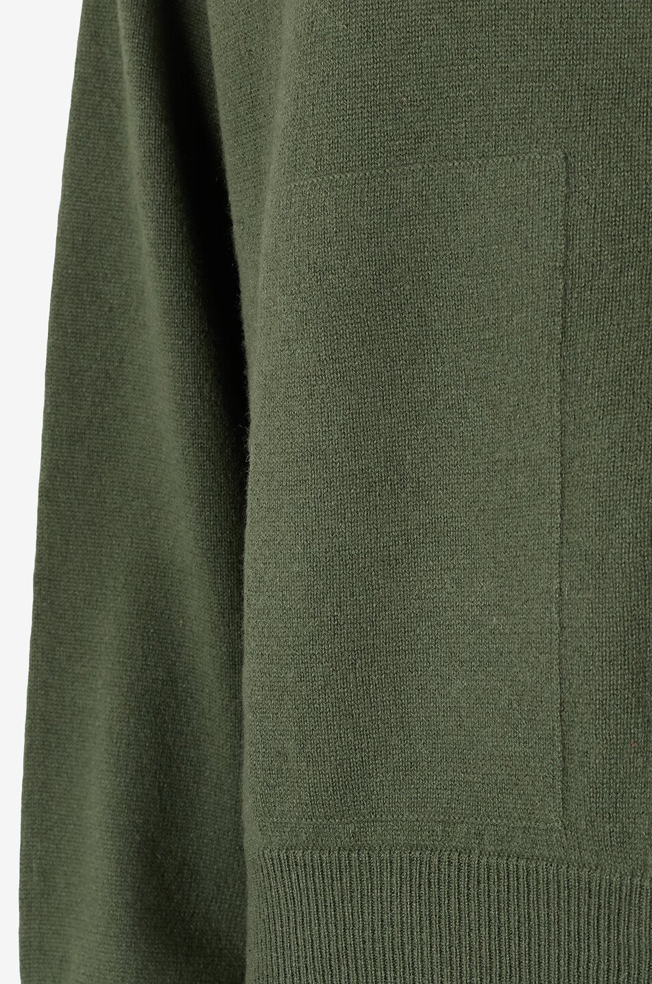 BONGÉNIE Cardigan zippé à capuche en cachemire Femme KAKI 3