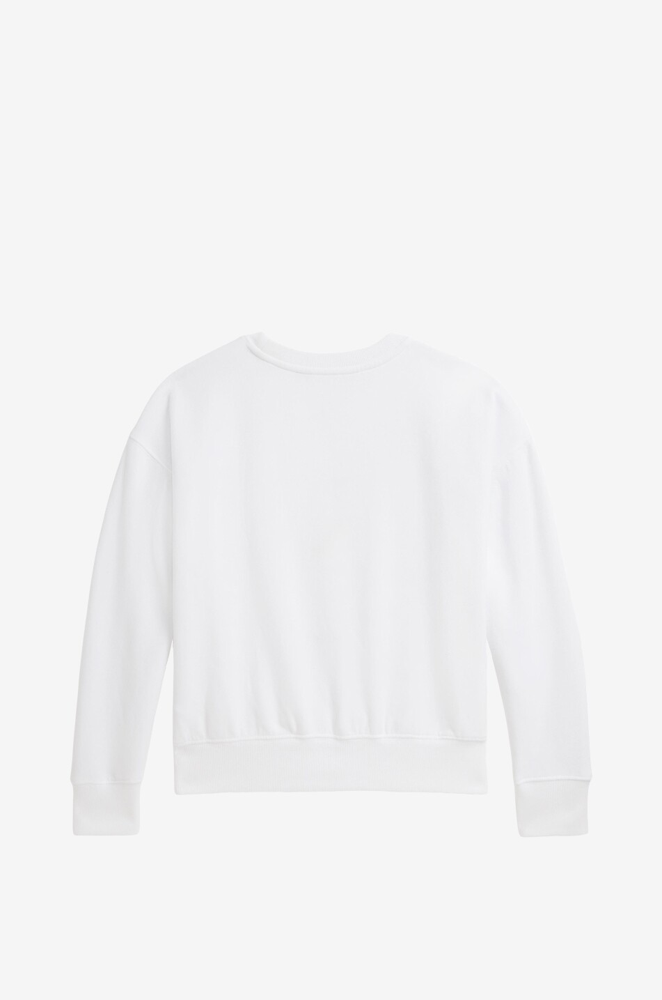 POLO RALPH LAUREN Polo Playing Polo Bear boys' crewneck sweatshirt Girl WHITE 2