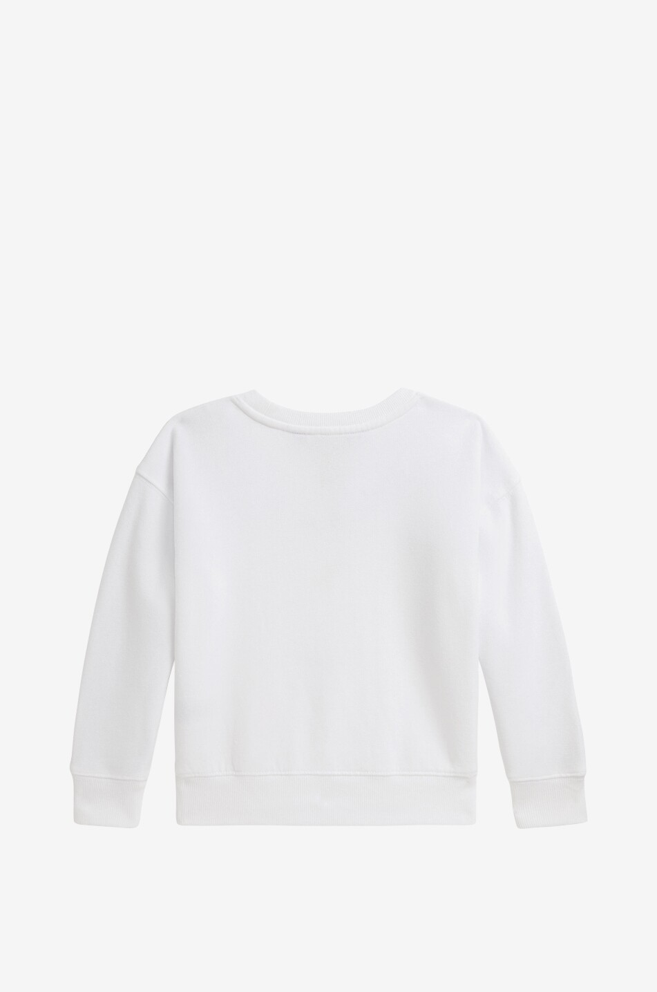 POLO RALPH LAUREN Polo Playing Polo Bear boys' crewneck sweatshirt Girl WHITE 2