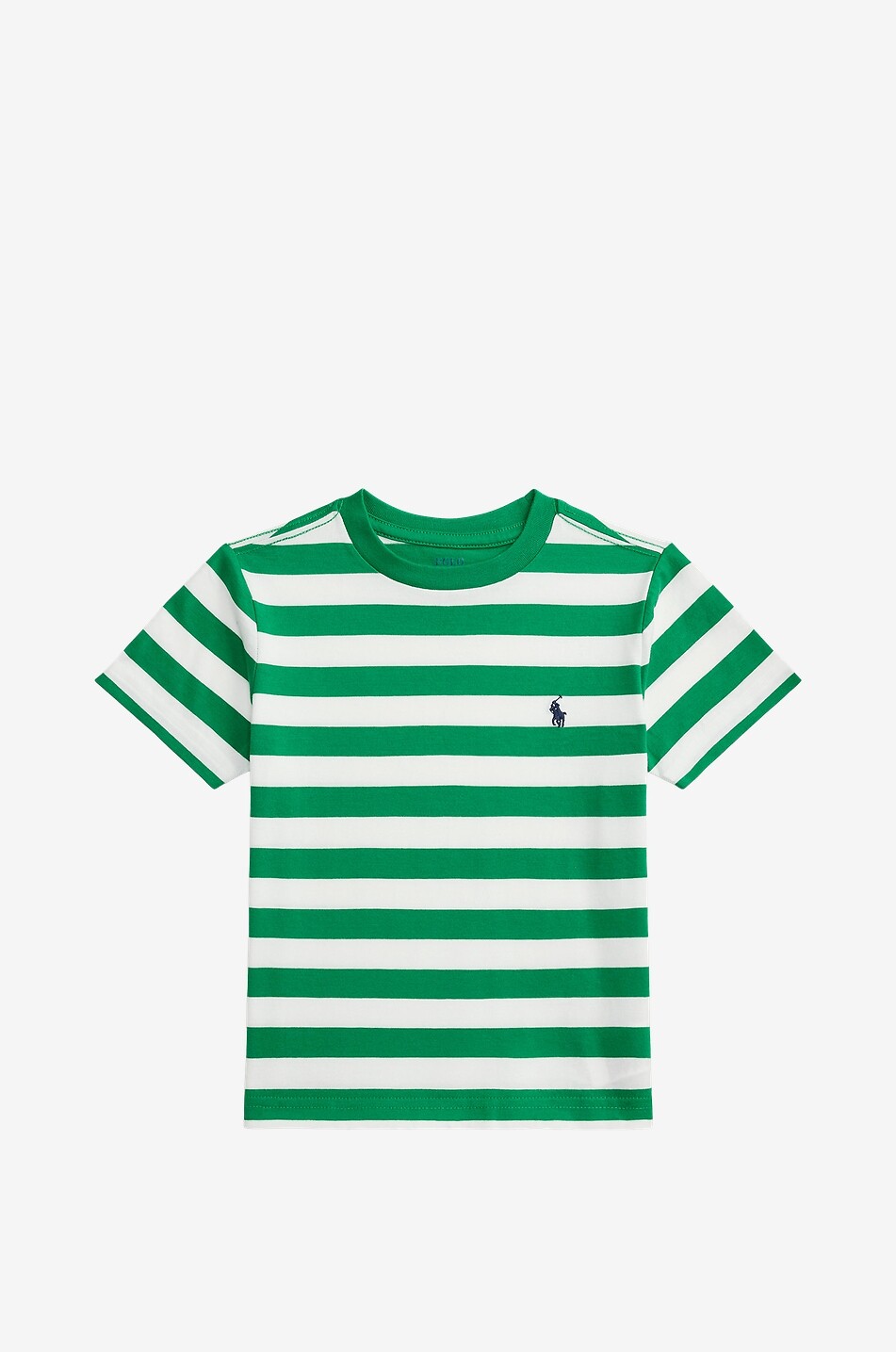 Pony striped boys' short-sleeve T-shirt