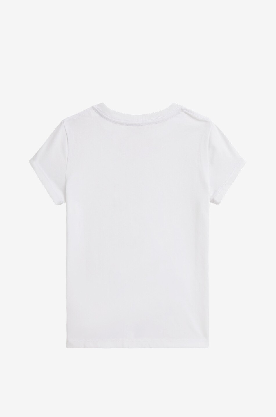 POLO RALPH LAUREN Girls' jersey fancy print T-shirt Girl WHITE 2