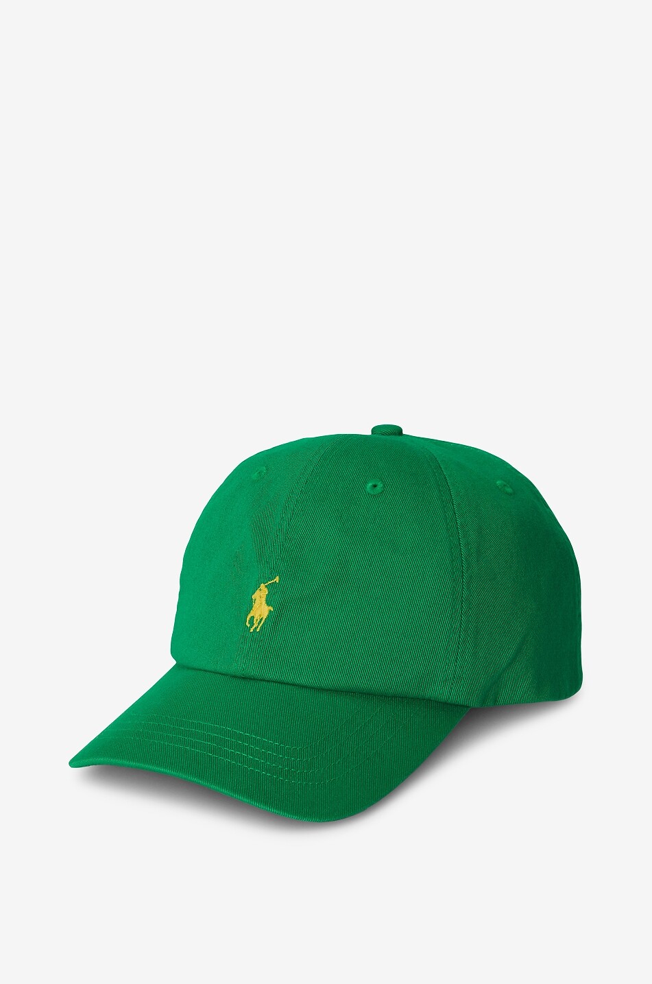 Child canvas cap with embroidered logo