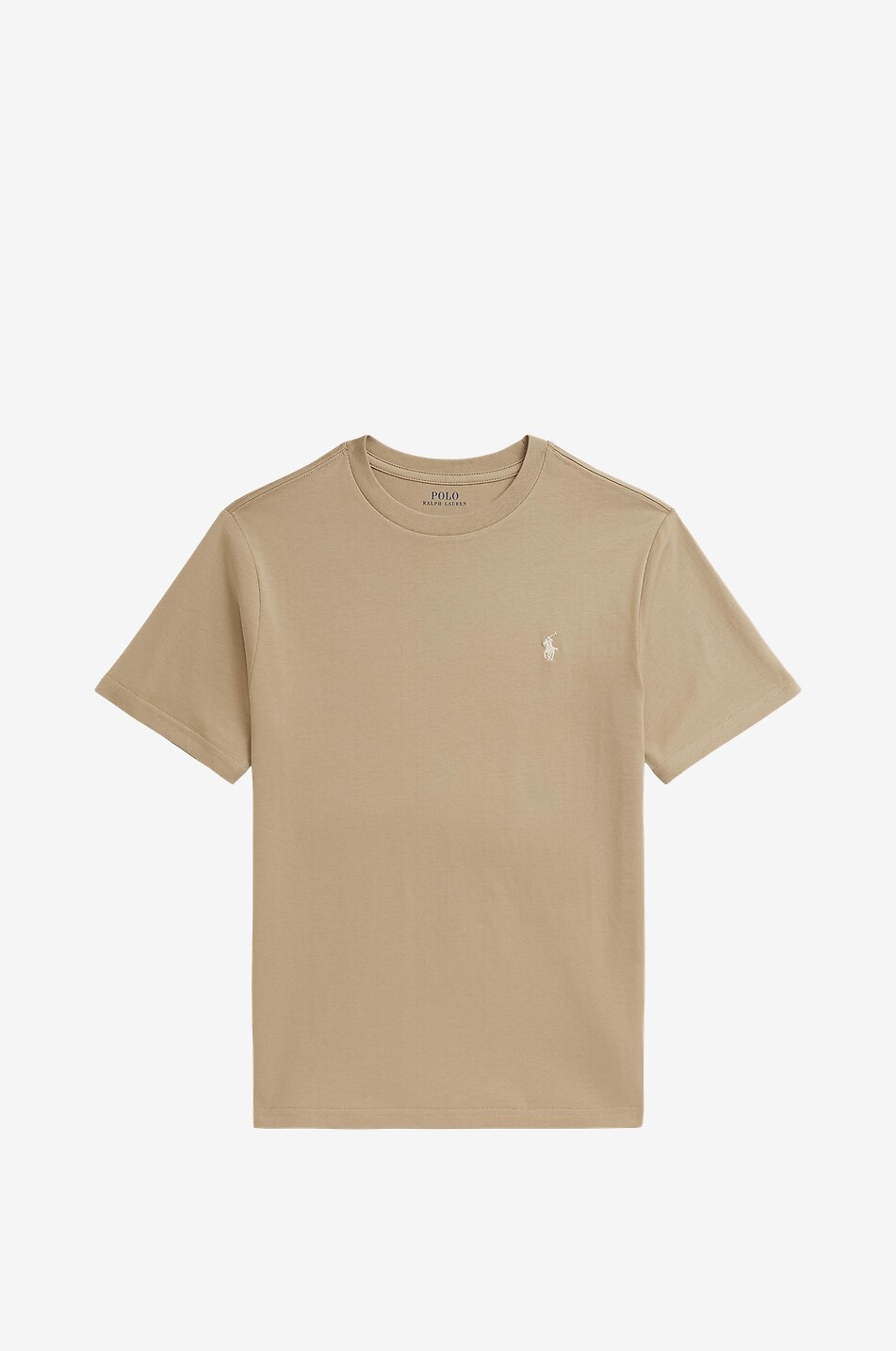 POLO RALPH LAUREN T-Shirt für Teenager-Jungen aus Baumwolle mit Logostickerei Pony Junge [akeneo-beigefonce] 1