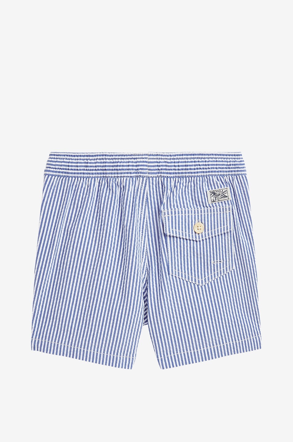 POLO RALPH LAUREN Gestreifte Badeshorts aus Seersucker für Jungen Traveler Junge BLAU 2