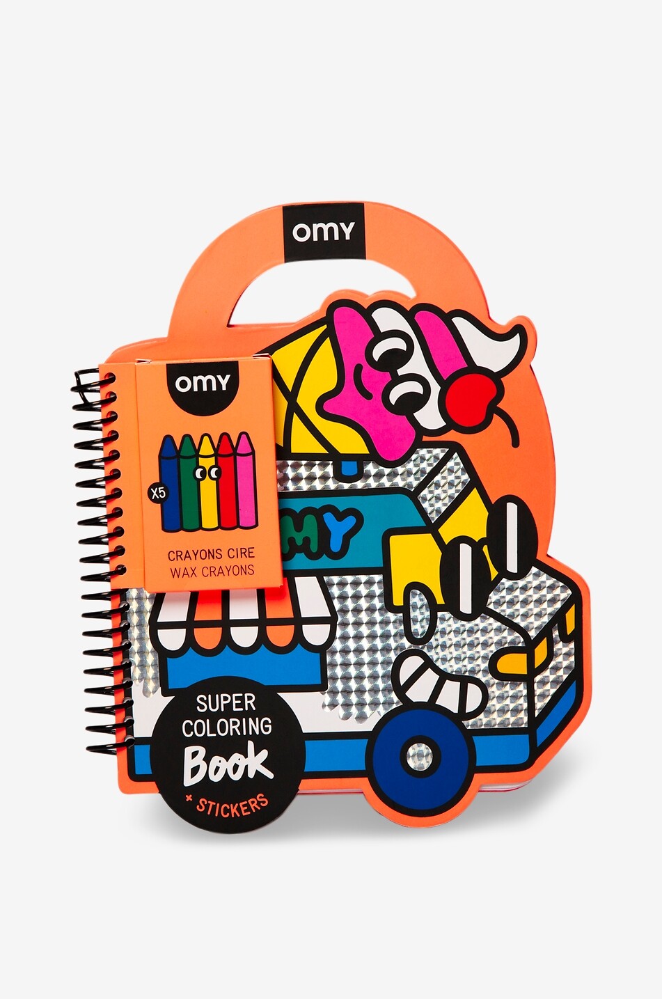 Livre coloriage et autocollants enfant Yummy