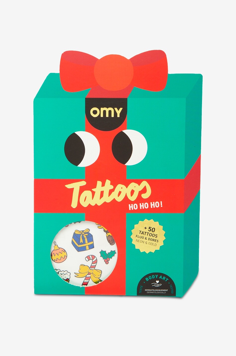 OMY Ho Ho HO Temporary children's tattoos Unisex MULTI COLOURED 1