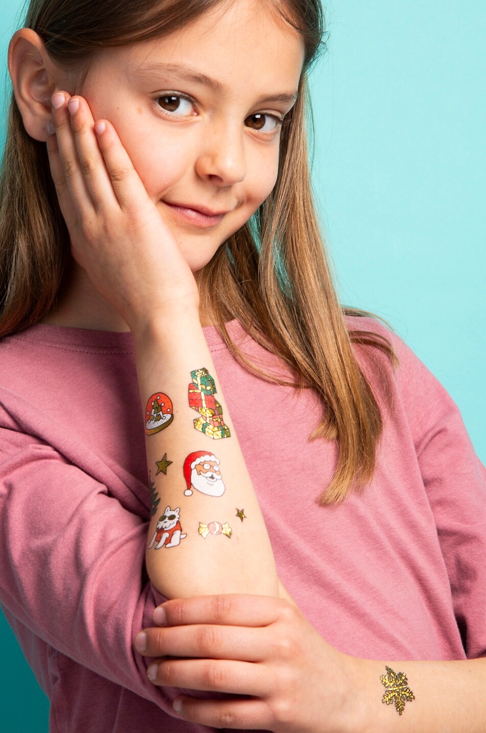 OMY Ho Ho HO Temporary children's tattoos Unisex MULTI COLOURED 4