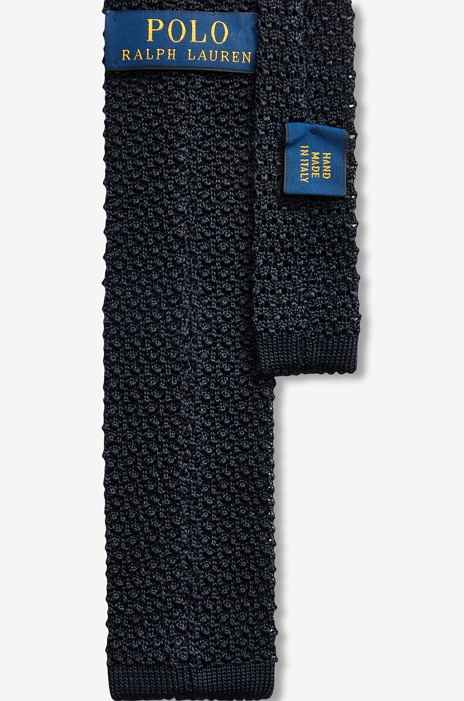 POLO RALPH LAUREN Cravate en maille de soie Homme BLEU FONCE 2