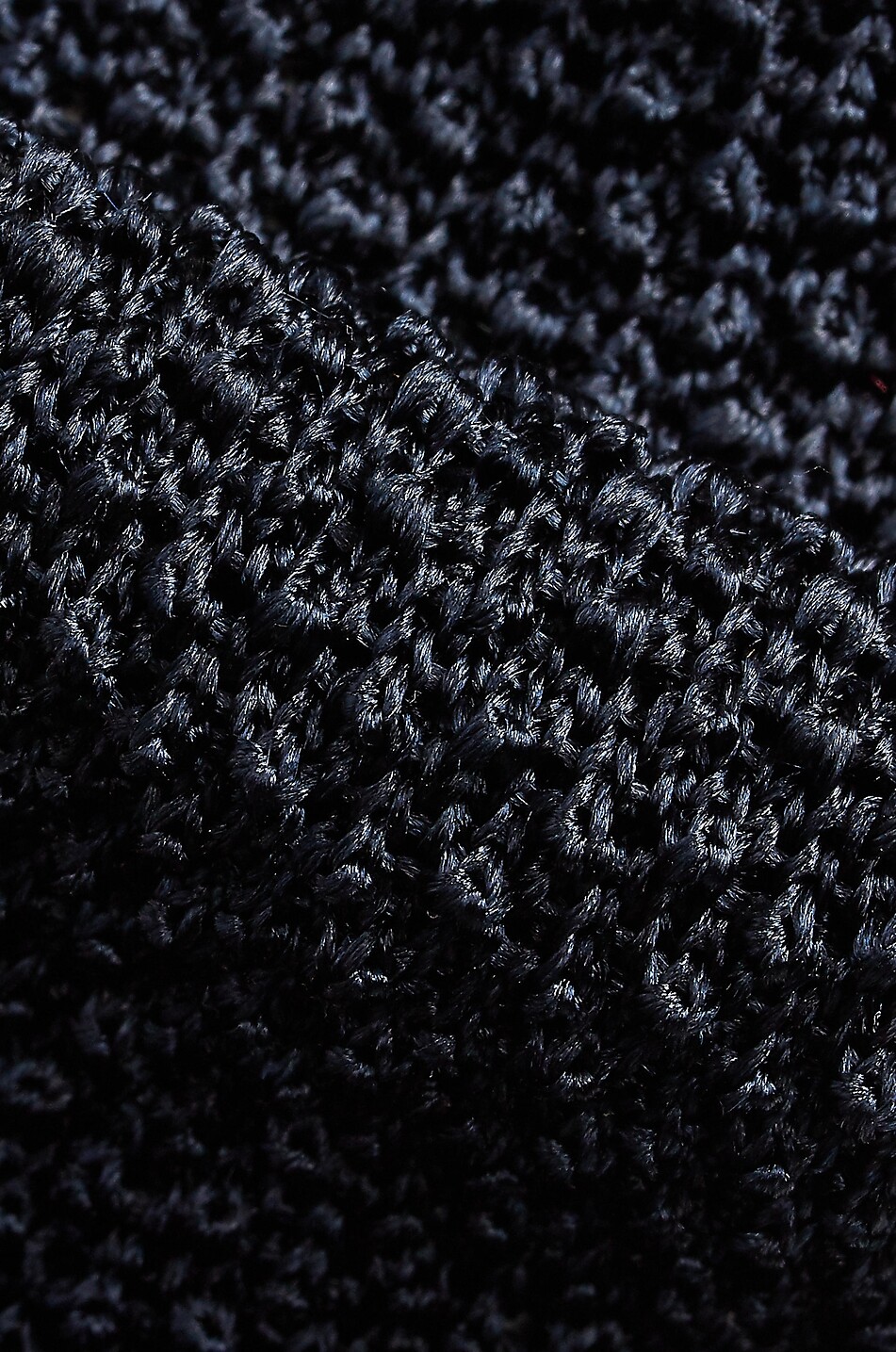 POLO RALPH LAUREN Cravate en maille de soie Homme BLEU FONCE 3