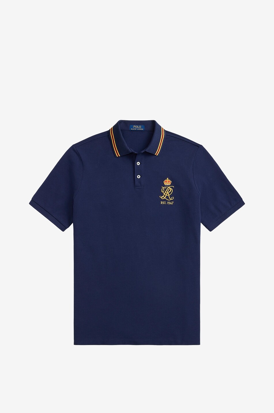 Polo à manches courtes en coton piqué RL Crest
