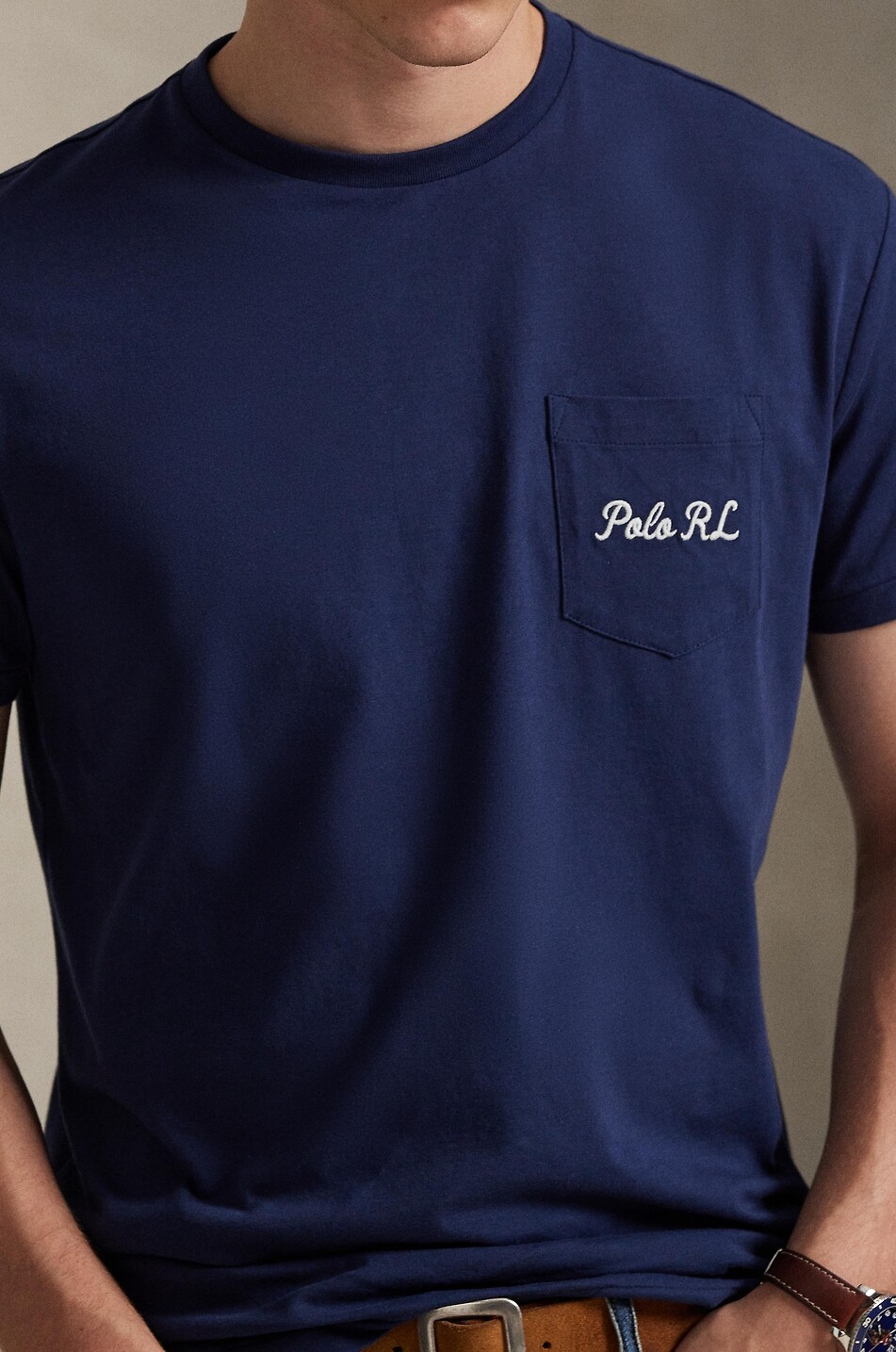 POLO RALPH LAUREN Kurzarm-T-Shirt aus Jersey Polo RL Polo Bear Herren DUNKELBLAU 4