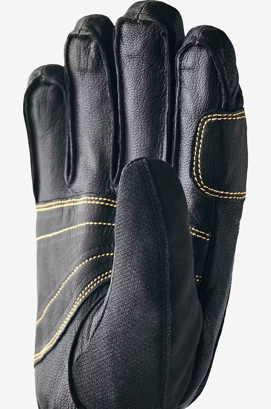 HESTRA Gants de ski en cuir et Gore-Tex Army Homme NOIR 3