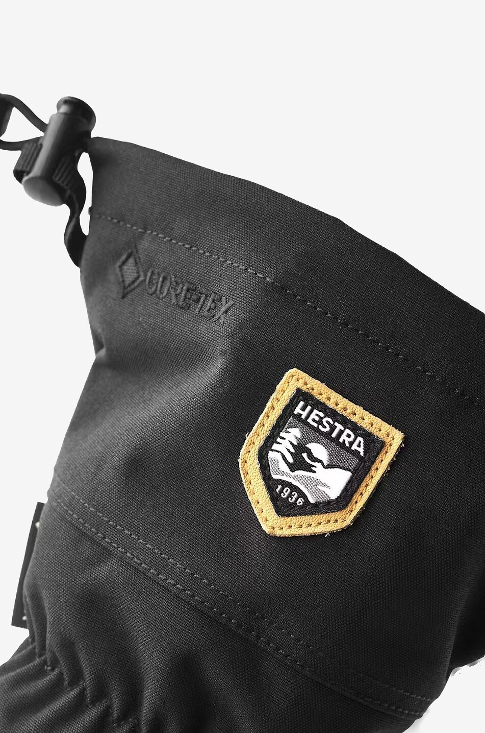 HESTRA Gant de ski trois doigts en cuir Army Homme NOIR 5