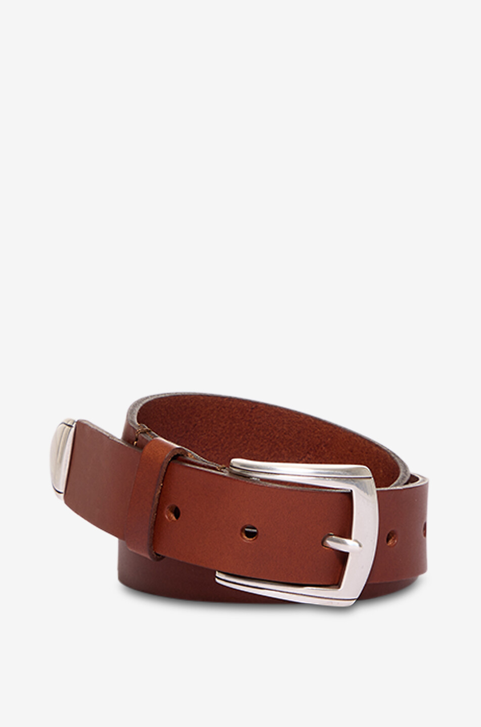 Gürtel aus Glattleder - 3 cm