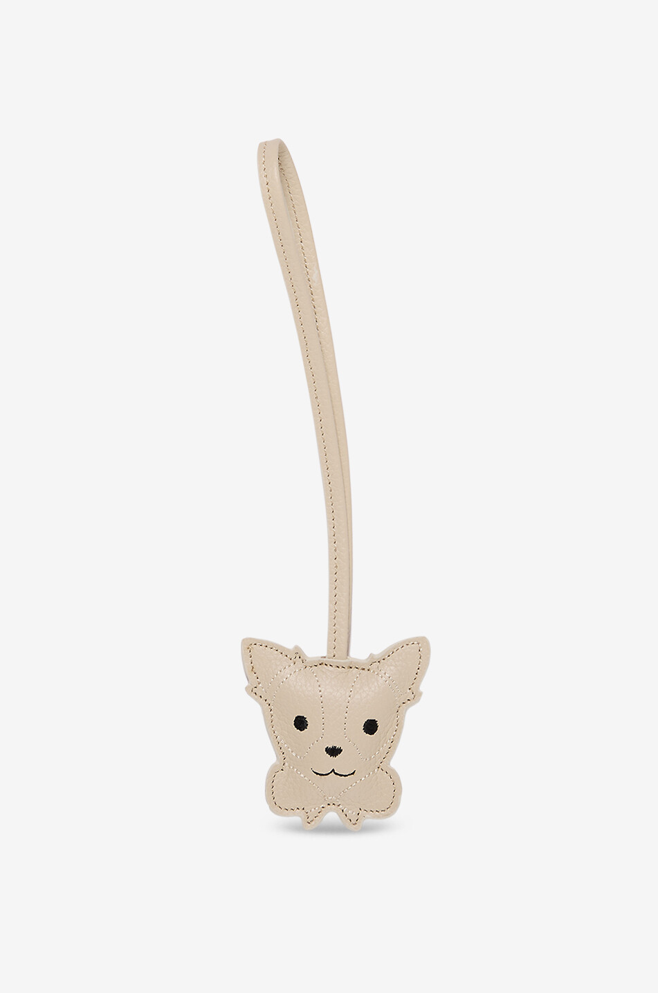 Charm pour sac à main en cuir Chihuahua