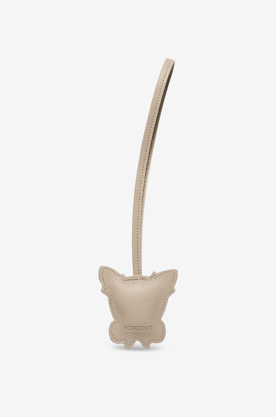 BONGÉNIE Charm pour sac à main en cuir Chihuahua Femme BLANC CASSE 2