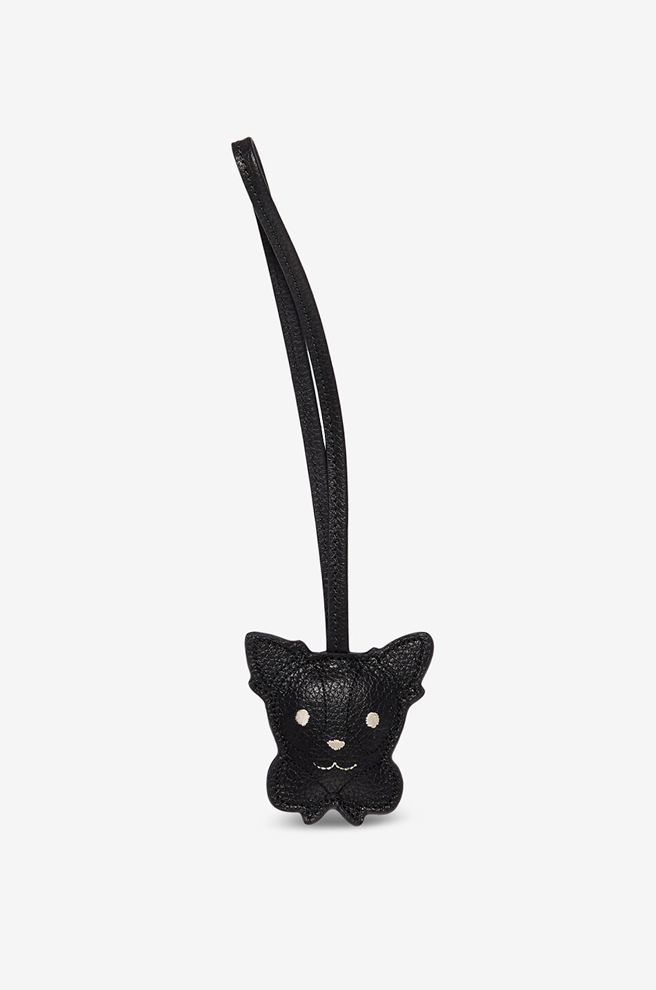 BONGÉNIE Charm pour sac à main en cuir Chihuahua Femme NOIR 1