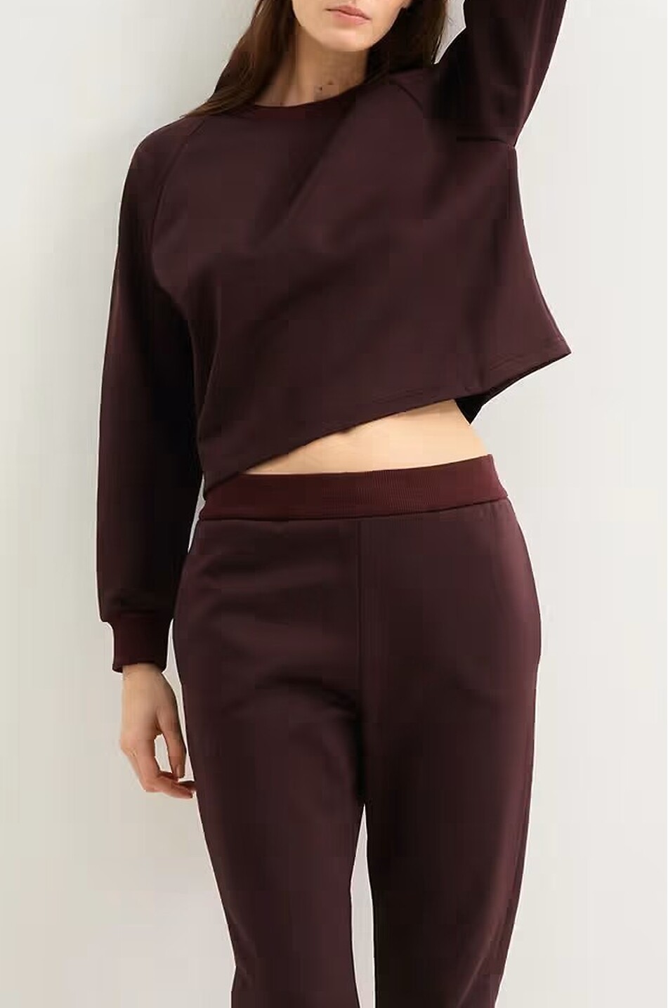 ERES Pantalon de jogging en molleton Céline Femme ROUGE FONCÉ 5