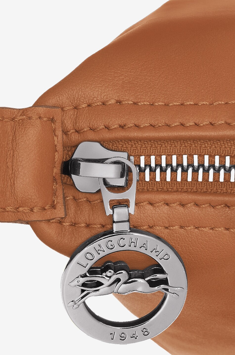 LONGCHAMP Sac à main en cuir Le Pliage Xtra XS Femme MARRON 5