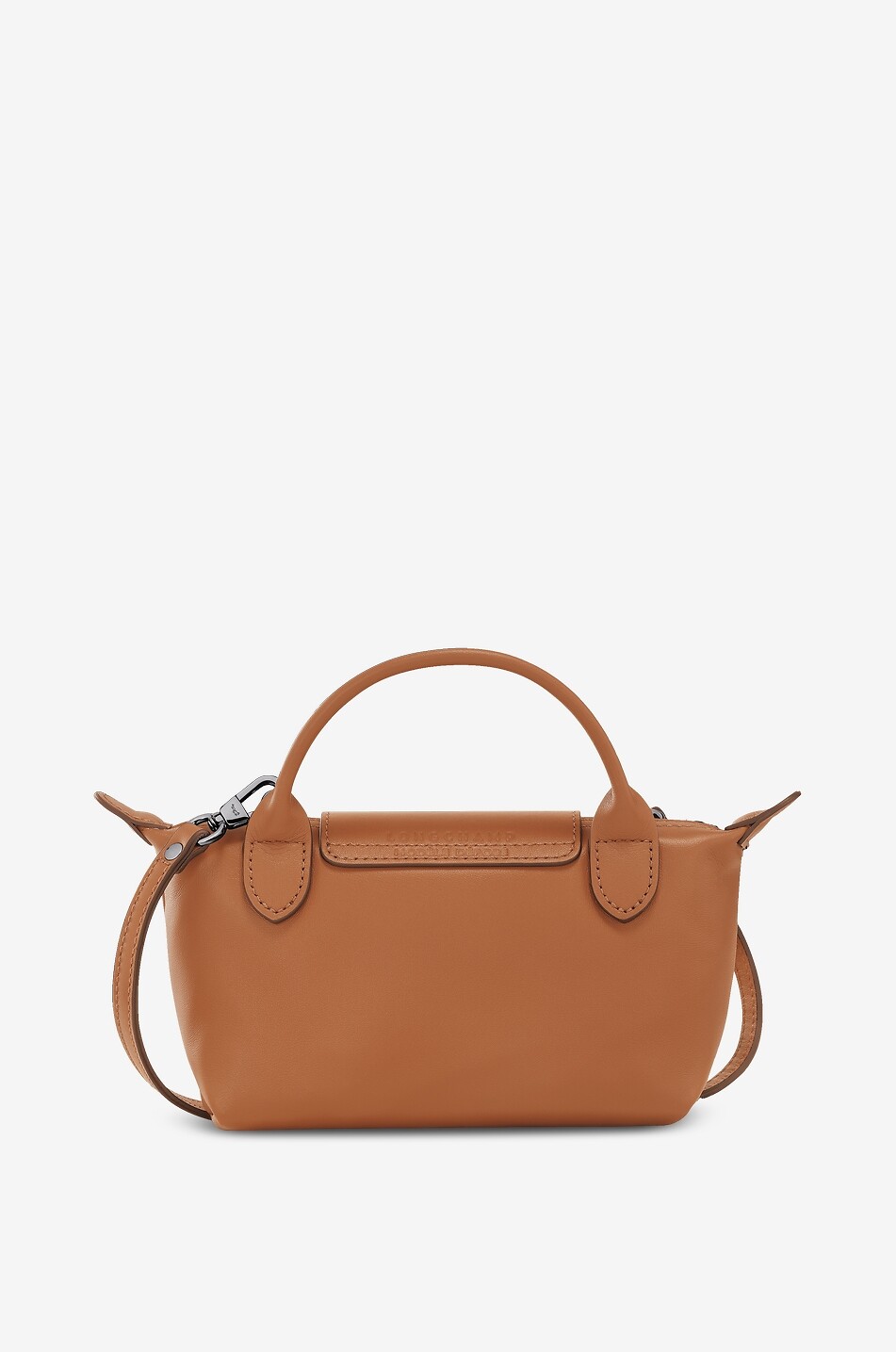 LONGCHAMP Handtasche aus Glattleder Pochette XS Le Pliage Xtra Damen MITTELBRAUN 4