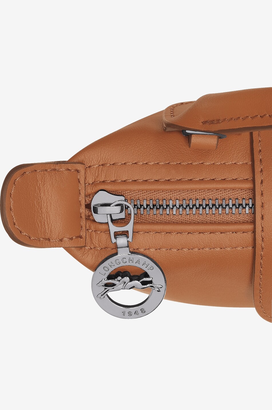 LONGCHAMP Handtasche aus Glattleder Pochette XS Le Pliage Xtra Damen MITTELBRAUN 6