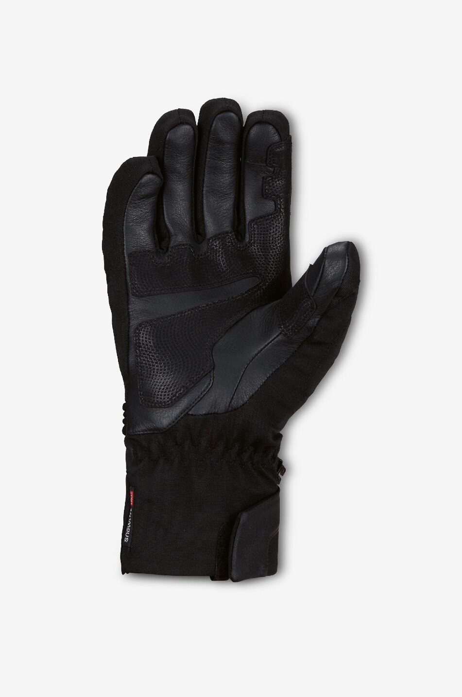 Grand Soft leather ski gloves - SNOWLIFE - BLACK - Bongénie