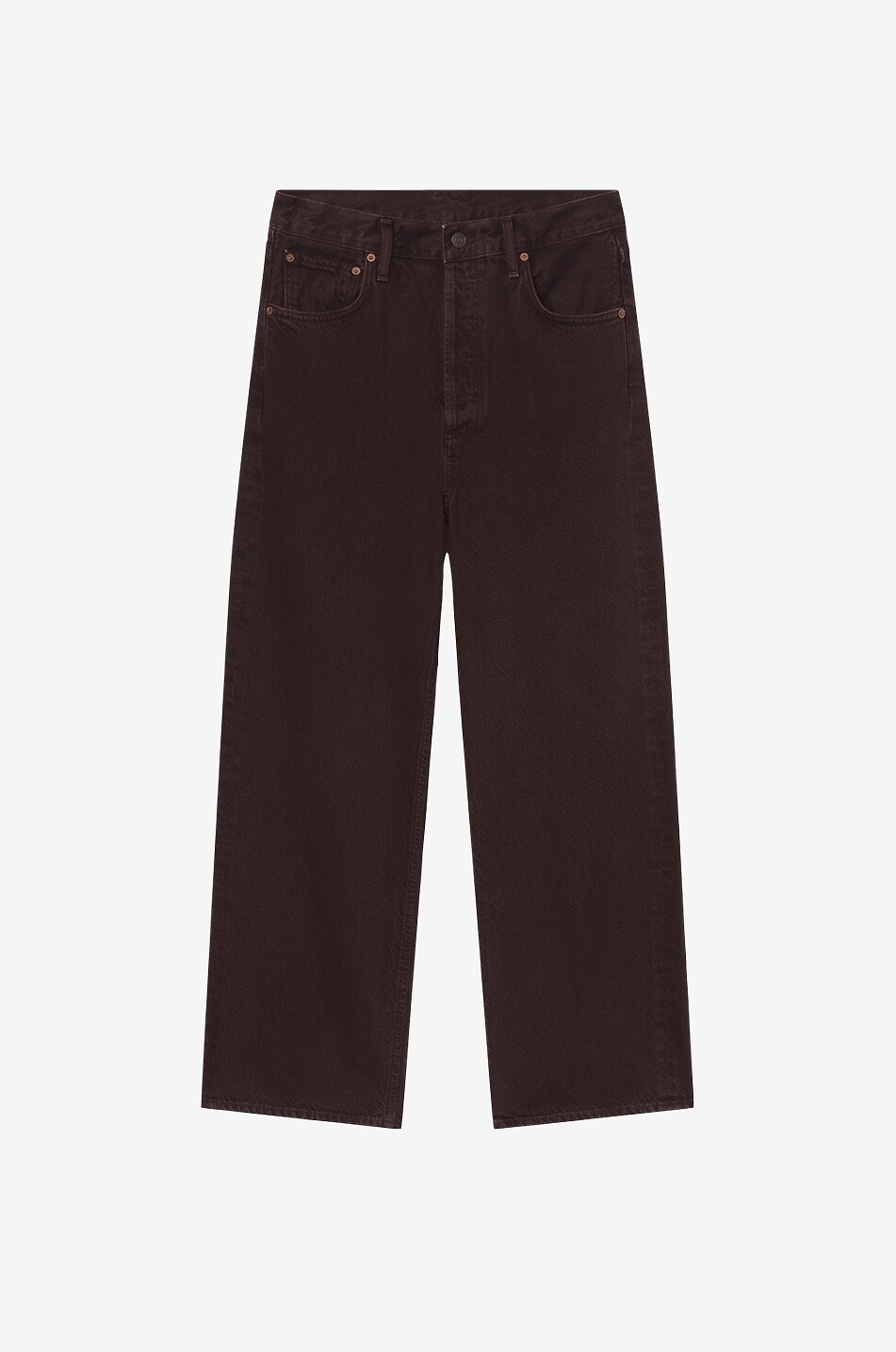 Ren Sloe Berry wide-leg denim jeans