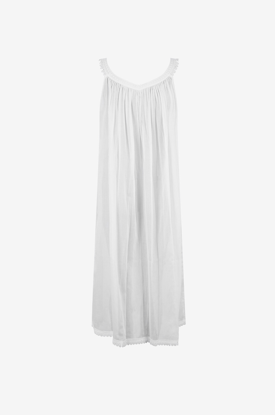 CELESTINE Ivanka embroidered cotton voile baby doll Women WHITE 2