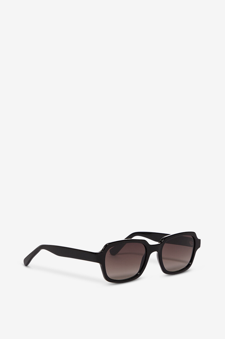 VIU Rechteckige Acetat-Sonnenbrille The Hustler II Damen SCHWARZ 2