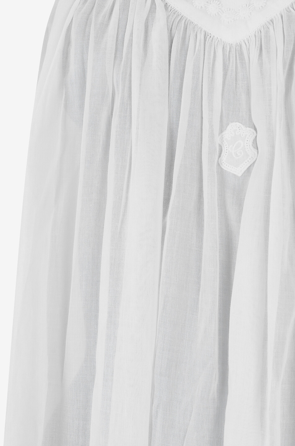 CELESTINE Ivanka embroidered cotton voile baby doll Women WHITE 7