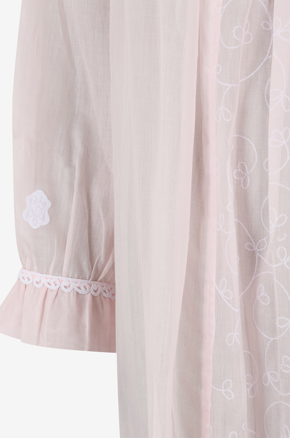 CELESTINE Chemise de nuit en coton à col bateau Anissa Femme ROSE 6