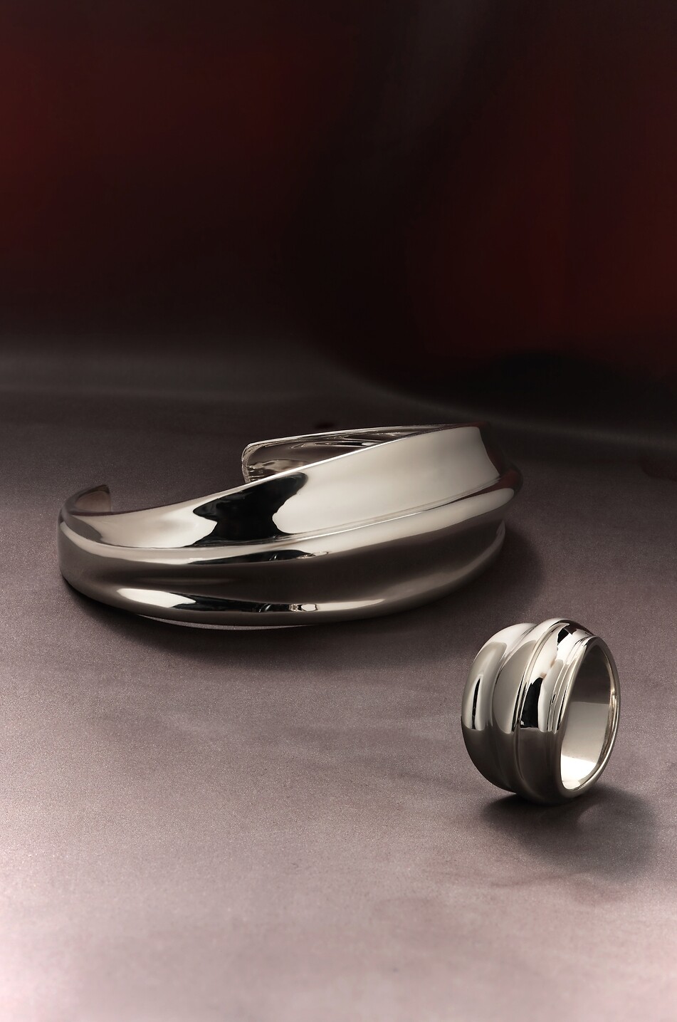 OTIUMBERG Bague en argent Wave Femme ARGENT 4