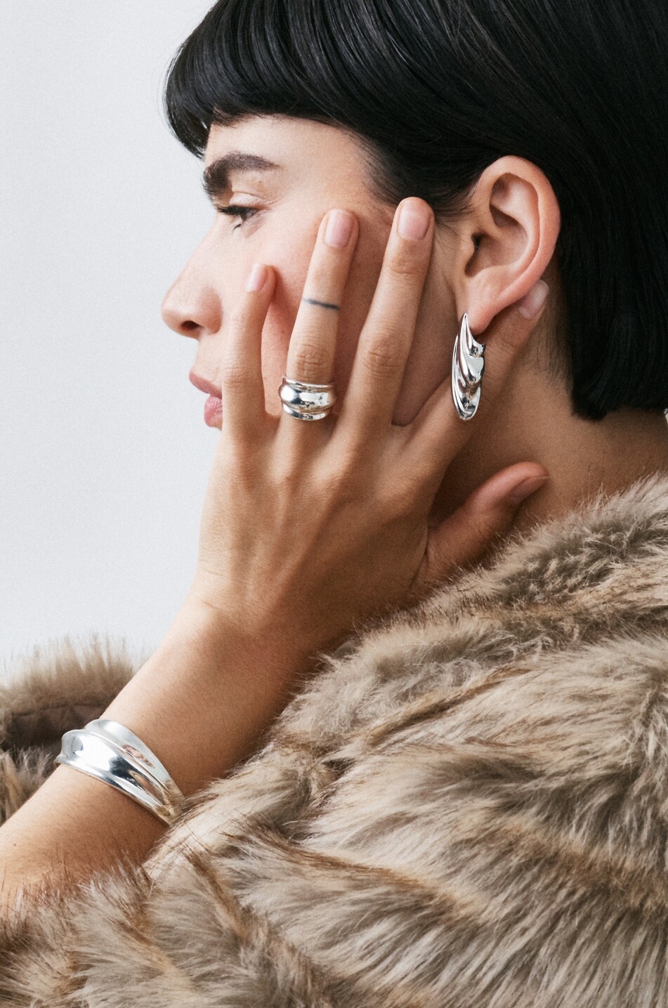 OTIUMBERG Bague en argent Wave Femme ARGENT 2