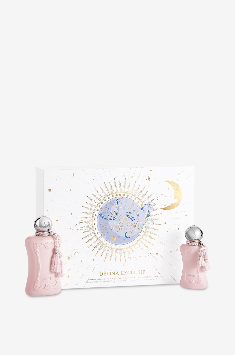 PARFUMS DE MARLY Delina Exclusif festive eau de parfum gift box set - 75 + 30 ml Unisex Colourless 1