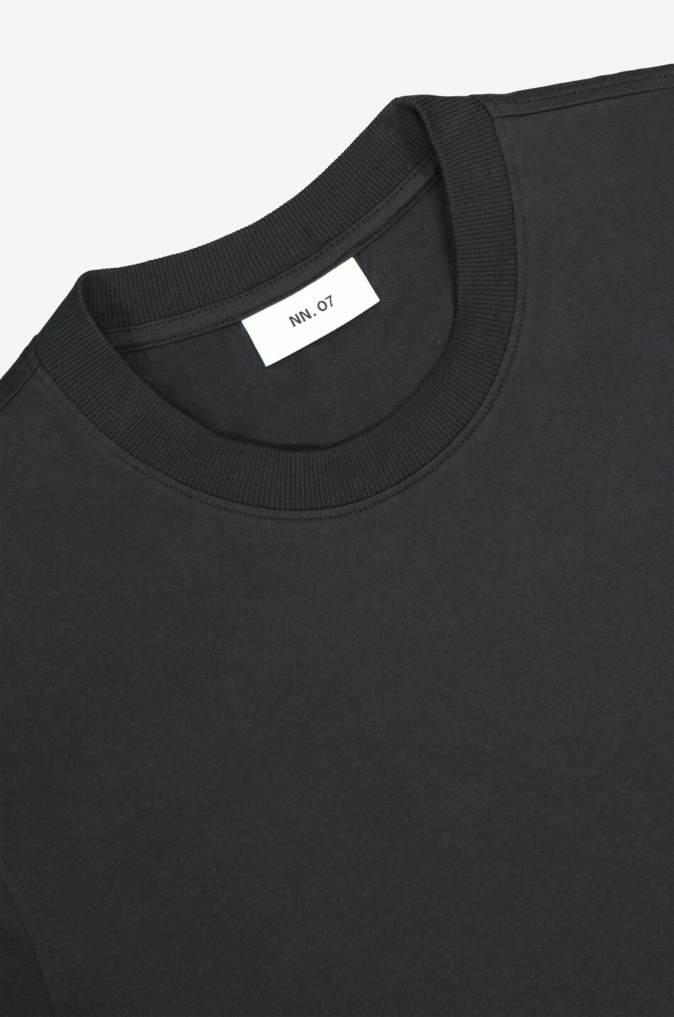 NN07 T-Shirt aus Pima-Baumwolle Adam Herren SCHWARZ 2