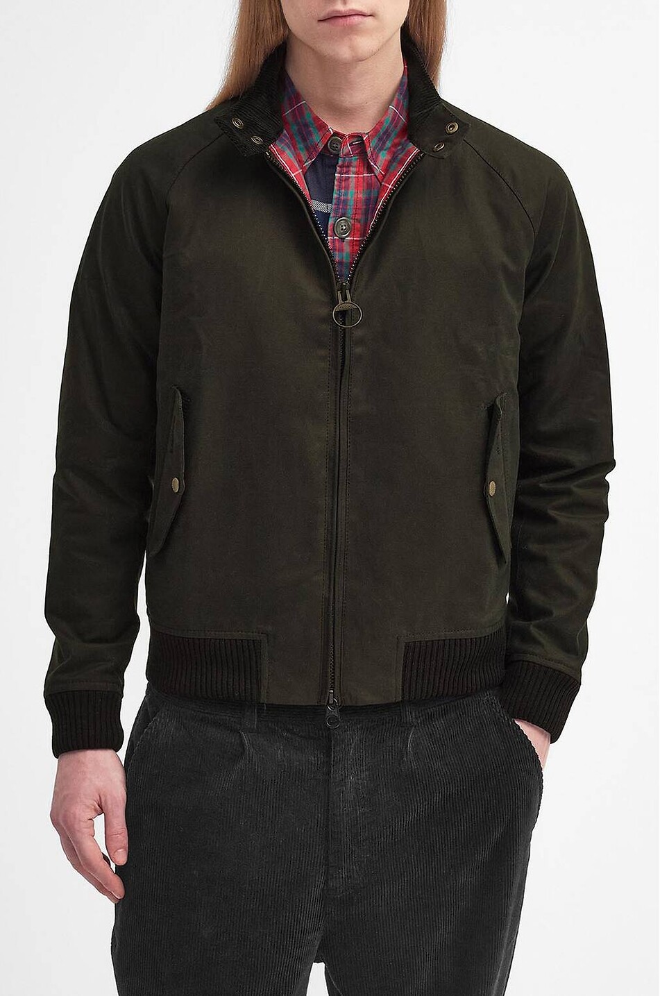Pull Homme Baracuta Vert Menthe Taille XXL (2XL) - Léger, Col Boutonné, Occasion Excellent état