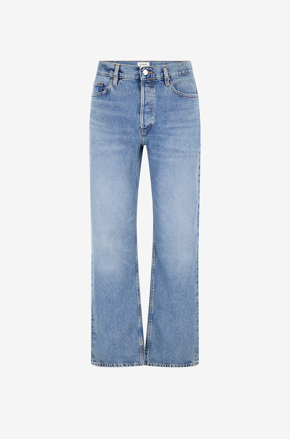 FRAME Jean délavé Relaxed Outfield Homme BLEU 1