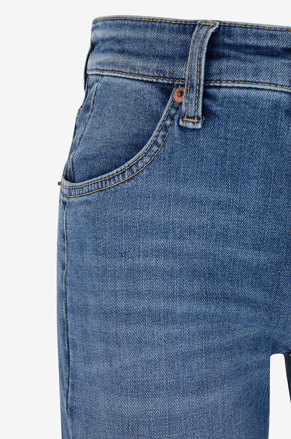 CAMBIO Fabienne flared faded jeans Women BLUE 3