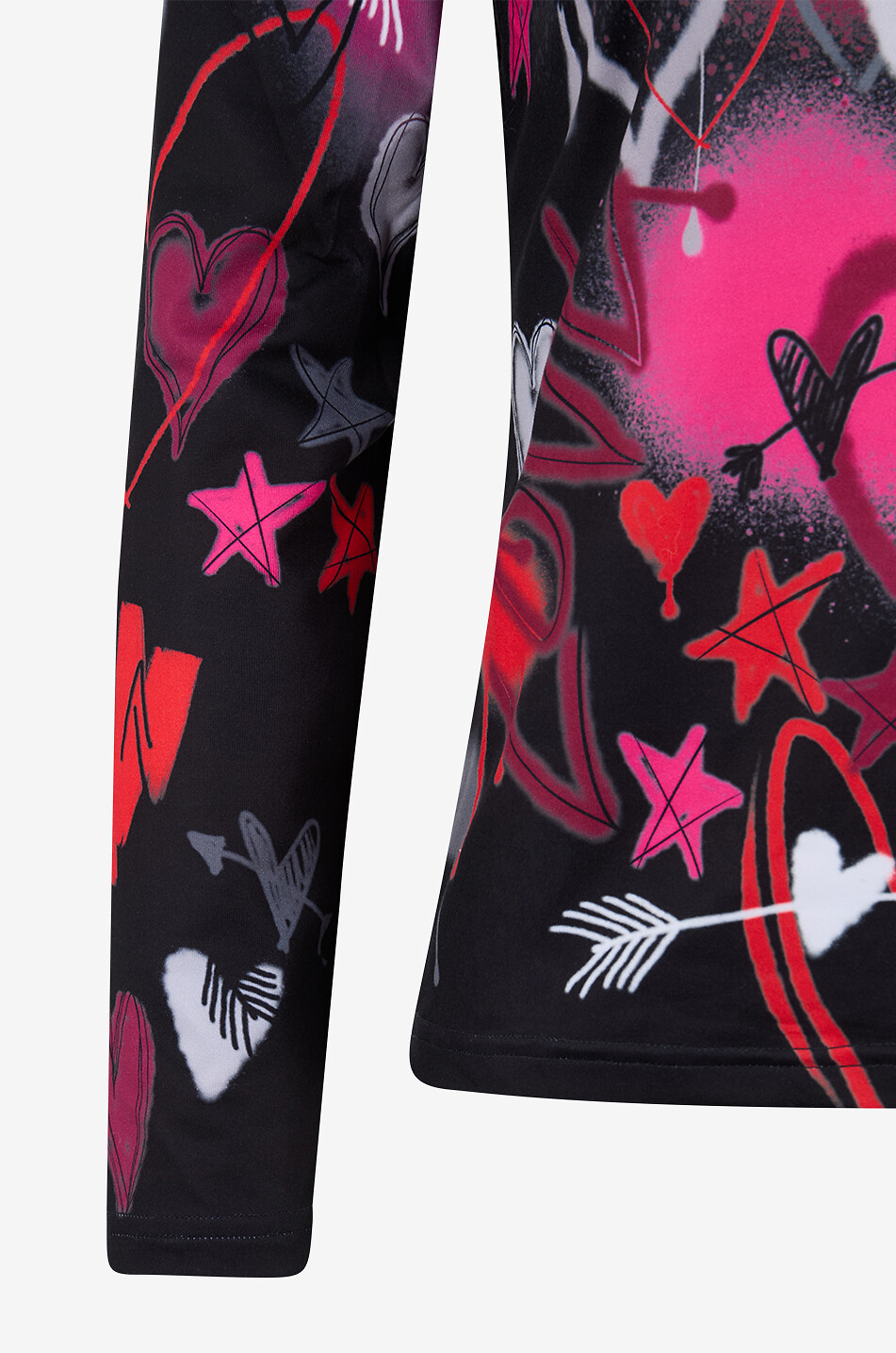 KRIMSON KLOVER First Layer mit Print und Stehkragen Lamont Damen SCHWARZ 3