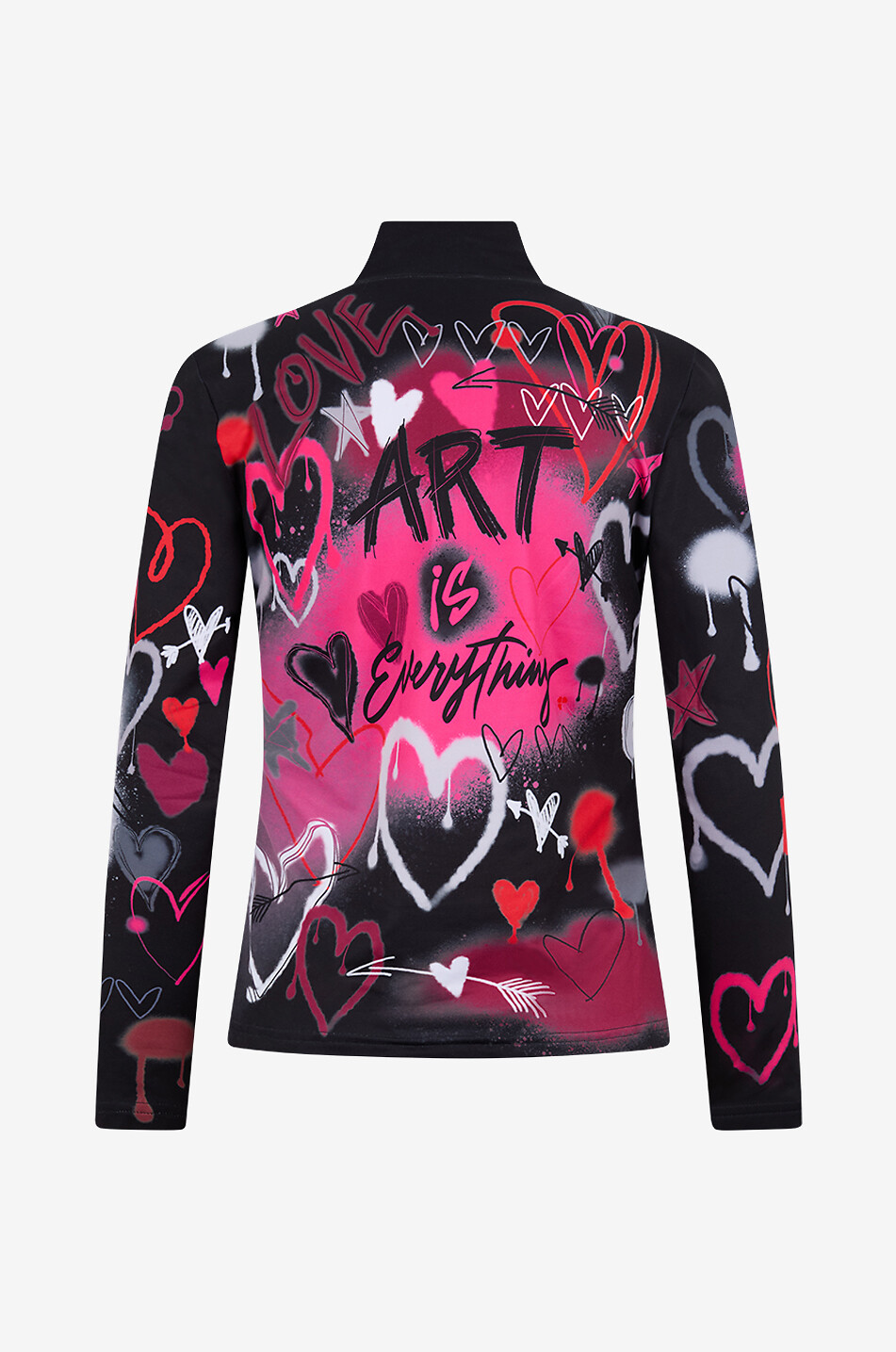 KRIMSON KLOVER First Layer mit Print und Stehkragen Lamont Damen SCHWARZ 2