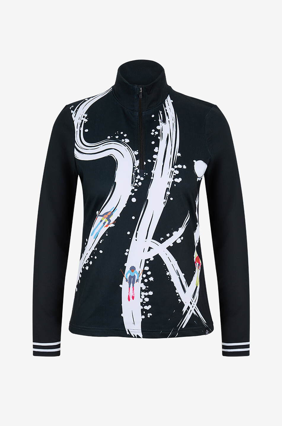 Ariel half-zip high-neck ski first layer