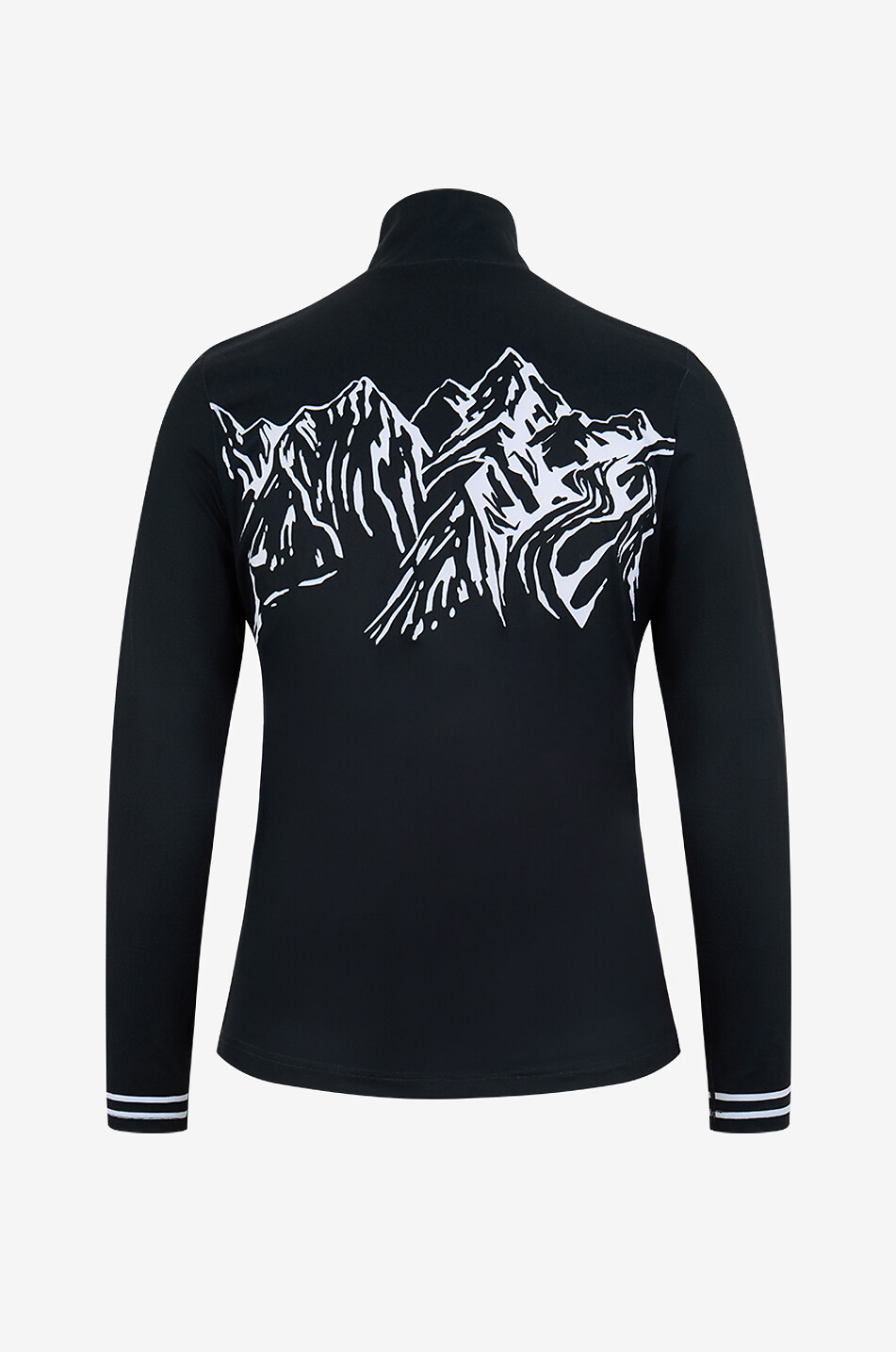 KRIMSON KLOVER Ariel half-zip high-neck ski first layer Women BLACK 2