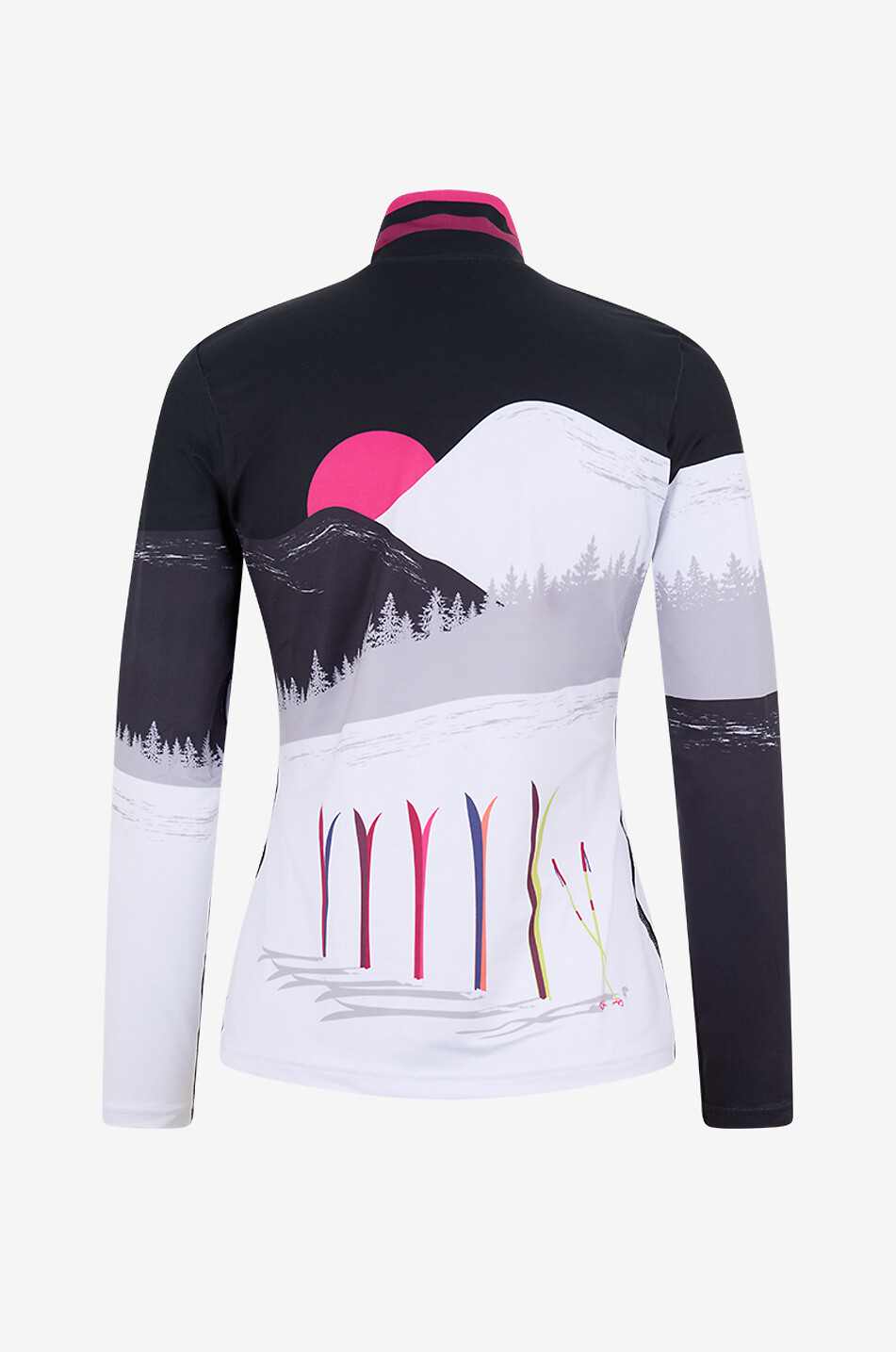 KRIMSON KLOVER Ski-First-Layer mit Stehkragen und Reissverschluss Amiche Damen SCHWARZ 2