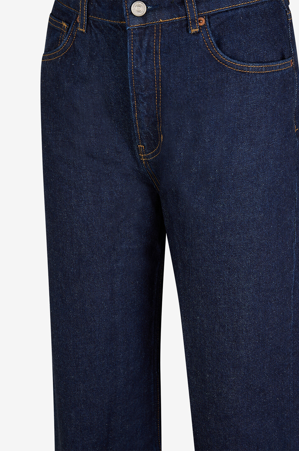 REFORMATION Cary high-waisted wide-leg jeans Women DARK BLUE 7