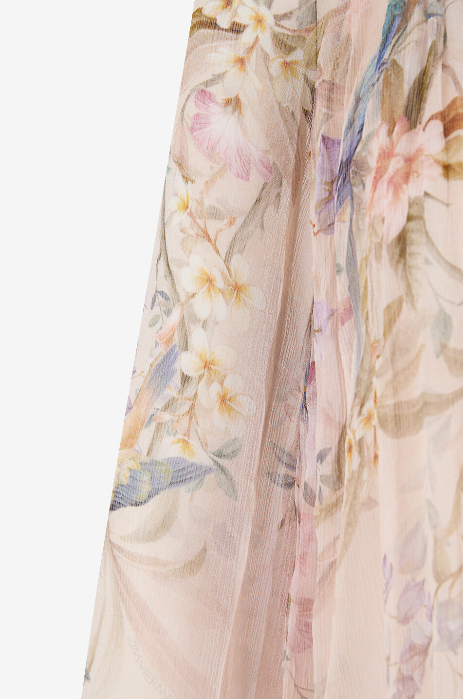 ZIMMERMANN Rebellion floral georgette relaxed blouse Women EGGSHELL 3