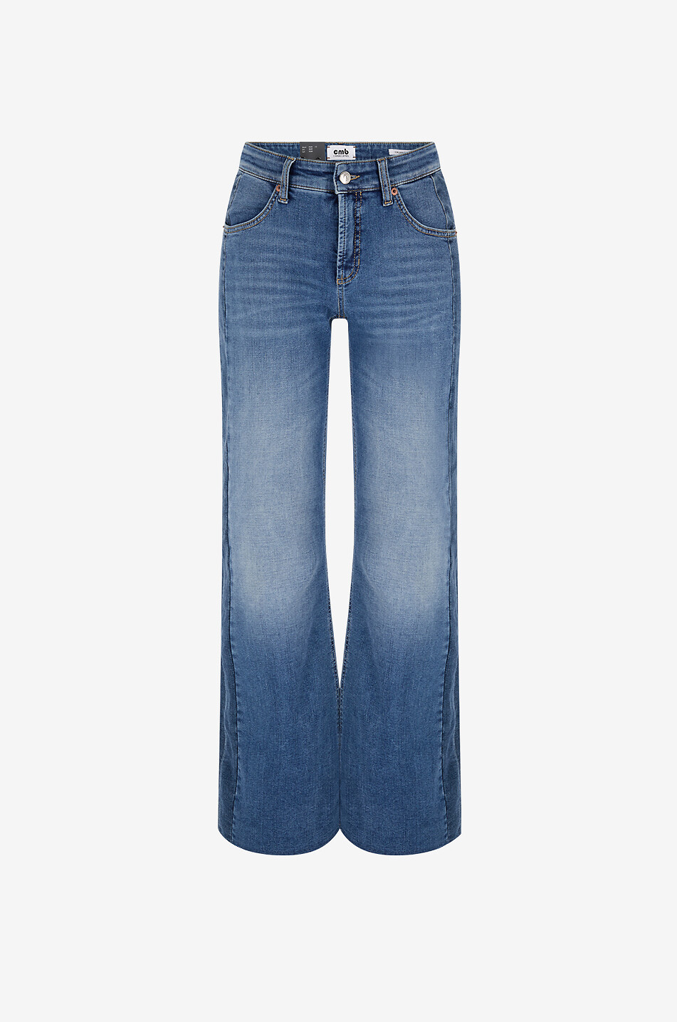 Fabienne flared faded jeans