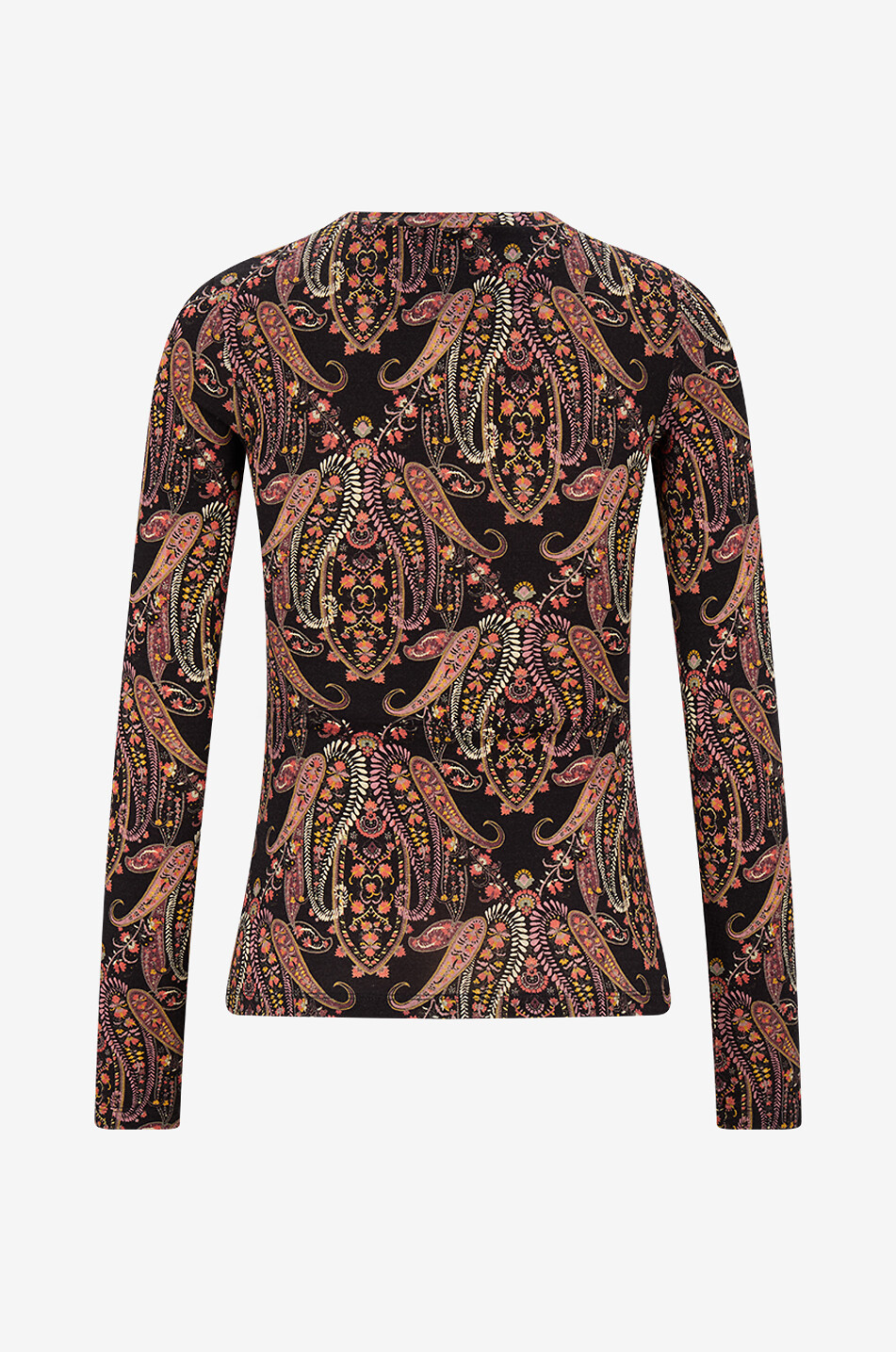 ETRO All over Paisley print wool jersey long-sleeve top Women MULTI COLOURED 2