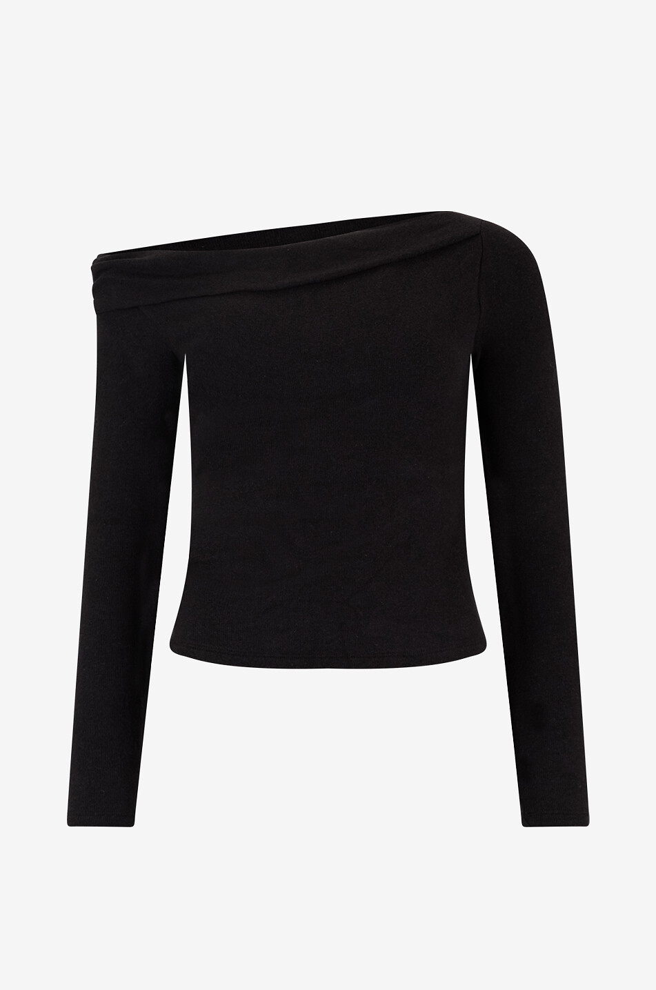 REFORMATION Elio cowl neck jersey top Women BLACK 1